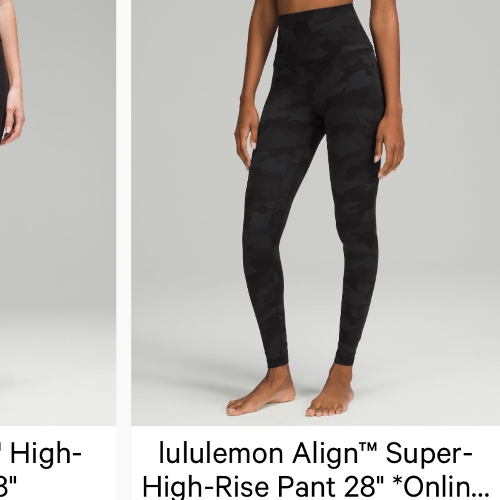 Lululemon Align Super-High-Rise Pant 28"